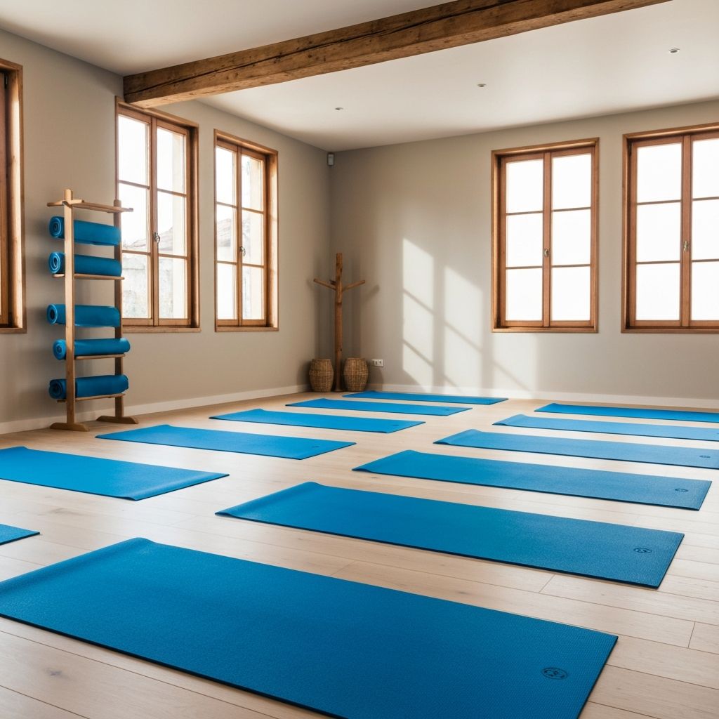 Luiflow yoga studio interior